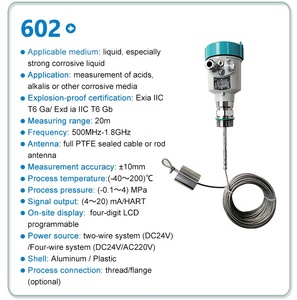 Medidor <span class=keywords><strong>de</strong></span> <span class=keywords><strong>nivel</strong></span> <span class=keywords><strong>de</strong></span> radar <span class=keywords><strong>de</strong></span> Onda Guiada sin contacto inteligente Instrumento avanzado <span class=keywords><strong>para</strong></span> medición <span class=keywords><strong>de</strong></span> <span class=keywords><strong>nivel</strong></span> <span class=keywords><strong>de</strong></span> líquido - Product Image 3