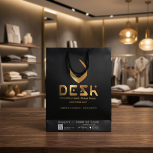 Custom Branded Black <b>Paper</b> Shopping Bags Wholesale Premium Matte Carry Bags for Fashion Jewelry Corporate and Gift Packaging - Product Image 2