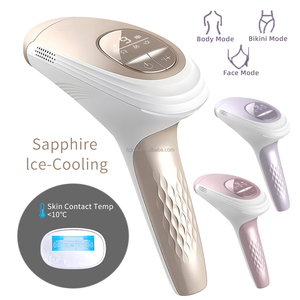 เครื่องกำจัดขน IPL แบบหน้าจอเต็มรูปแบบ ปี 2026 พร้อมระบบระบายความร้อนด้วยแซฟไฟร์ เทคโนโลยี IGBT ปล่อยแสงเร็ว พร้อมเจลในตัว - Product Image 2