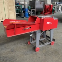 Coupeur de paille horizontal et machine de frottement de soie pour la qualité d'exportation