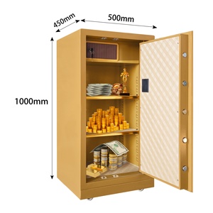 Nhà Hiện Đại Văn phòng chống trộm chống cháy tập tin an toàn mật khẩu + <span class=keywords><strong>Master</strong></span> Key điện tử kỹ thuật số khóa 2 giờ chống cháy Tủ lưu trữ - Product Image 1