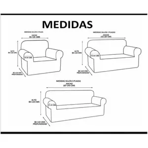 Protector de Muebles Antideslizante OGGAM 187x243 Cm, Funda Elástica para Futón y Sofá - Product Image 6