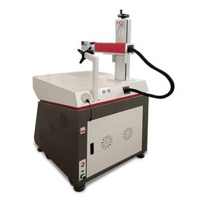 Machine de marquage laser à fibre Raycus 30W/50W/100W de meilleure qualité pour le cuir métallique et le refroidissement par air acrylique prennent en charge un usage domestique AI DXF - Product Image 5