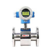 Débitmètre électromagnétique de haute précision 0.5% précision débitmètre magnétique compteur Elektromagnetischer Durchflussmesser