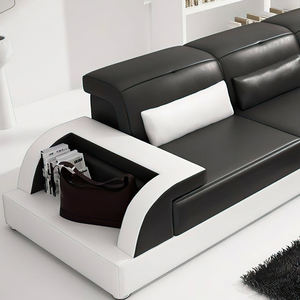 أحدث أريكة كلاسيكية حديثة مريحة على شكل U أريكة زاوية مقطعية - Product Image 5