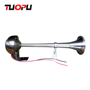 Marina barco accesorios de acero inoxidable eléctrico trompeta cuerno de aire 12V 12 V/24 V doble altavoz - Product Image 5