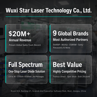 Diode laser verte Star Laser originale 510 nm 5 mW monomode, boîtier TO18, OEM pour module de pointeur laser de qualité professionnelle