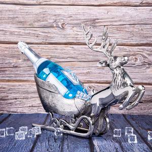 CUBO DE HIELO DE ALUMINIO PARA BEBIDAS Y CHAMPÁN CON LOGO PERSONALIZADO PARA BARES, DISCOTECAS Y DECORACIÓN DE FIESTAS - Product Image 5