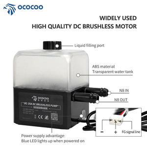 Ococoo Máy Chủ AI OC-35A-24V Tất Cả Trong Một Im Lặng Không Chổi Than DC Làm Mát Chất Lỏng Bơm Tản Nhiệt Gốm Mang 25dba 4pin Tự Làm Máy Tính - Product Image 6