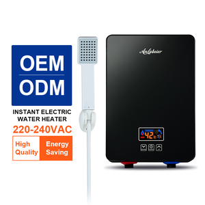 เครื่องทำน้ำอุ่นไฟฟ้าแบบทันที 220-240V ร้อนเร็ว ควบคุมด้วยระบบสัมผัส ติดตั้งง่าย หน้าจอ LED เหมาะสำหรับใช้ในเชิงพาณิชย์ โรงแรม และครัวเรือน - Product Image 1