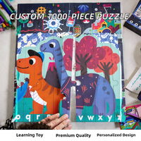 Puzzle en bois pour enfants, animaux (Hérisson, Perroquet, Koala, Crocodile, Tigre, Hippopotame), découpe laser, plateau en bois, finition mate, non toxique, boîte cadeau, OEM