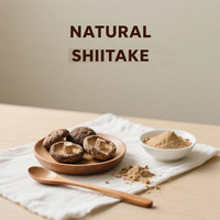 Gel-séché-champignon shiitake et poudre de shiitake Personnalisation