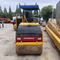 Rouleau compresseur d'occasion Dynapac CC122 CC211 de 3 tonnes d'occasion Dynapac CC122 CC211 Mini compacteur routier d'occasion 12 tonnes Décharge