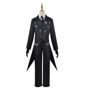 Maggiordomo nero Cosplay Sebas Costume Sebastian Michaelis giapponese festa di carnevale uniforme abiti di natale di Halloween - Product Image 4