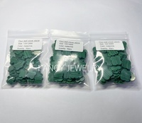 Malachite verte naturelle, agate bleue, rouge, noire, coquille blanche, œil de tigre, trèfle à quatre feuilles, pierre de trèfle pour bracelet de bijoux