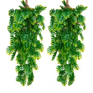 Shangyi Artificial <b>Wall</b> Hanging Green Plants 30cm-100cm Plastic Vines For Home Wedding <b>Decorations</b> - Product Image 4
