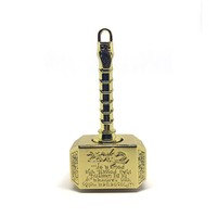 Yqxc Thor's Hammer Metal Fidget Spinner Jouet de loisir pour adulte, Toupie à doigts, Gadget créatif portable, Petit cadeau