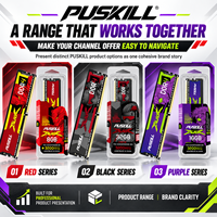PUSKILL Mémoire RAM DDR4 16 Go à faible latence 3200 MHz PC4 UDIMM 288 broches pour la construction et la mise à niveau des stations de travail PC