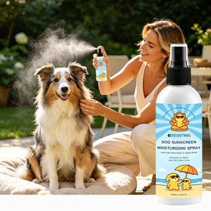 Custom Logo Safe Skin-friendly Gentle Formula Hydrating Nourishing Dry Hair Reduces Tangling Dog Sunscreen Moisturizing Spray - Product Image 1