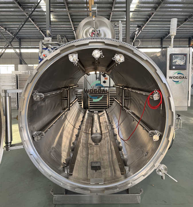 Industrial Retort Back Pressure Retort Autoclave for Food Sterilization ...