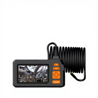 Endoscope industriel, caméra boroscope CX, 1 million de pixels, écran IPS de 4,3 pouces, indice de protection IP67, zoom numérique 3x, sonde de 8 mm, OEM Lithium