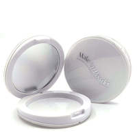 Boîtes en plastique pour poudre libre cosmétique, avec coussin d'air, design gaufré miroir, pour crème CC et fond de teint BB