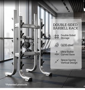 Support de rangement pour haltères VANBO, pour 10 haltères, équipement de salle de sport, pour haltères droits/<span class=keywords><strong>curl</strong></span>, support de rangement robuste pour poids lourds - Product Image 1