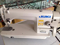 Tête de Machine à coudre à point noué à aiguille unique Jukis DDL- 8700 d'origine japonaise à grande vitesse avec un fonctionnement propre et efficace