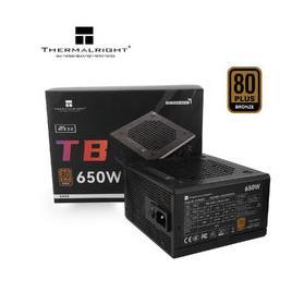 Alimentation électrique de bureau ATX Thermal Right certifiée 80PLUS <span class=keywords><strong>Bronze</strong></span>, <span class=keywords><strong>650W</strong></span> TR-TB650S, PFC actif, grande capacité, ventilateur 14 cm - Product Image 2