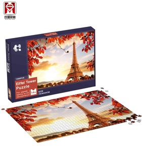 Trẻ em giáo dục đồ chơi 1000 miếng Eiffel tháp ghép hình câu đố Máy làm - Product Image 1