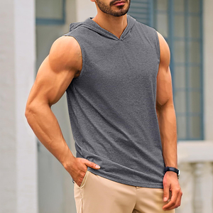 Sweat à capuche pour homme en molleton 100% coton, qualité supérieure, coupe classique, teinture unie numérique, pour la salle de sport, hiver - Product Image 6
