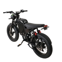 Vélo électrique avec écran LCD, suspension hydraulique avant et airbag arrière pour la conduite tout-terrain