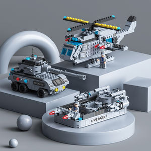 Lele Brother Porte-avions Modèle Blocs de Construction Navire de Guerre <span class=keywords><strong>Militaire</strong></span> <span class=keywords><strong>Jouet</strong></span> de Construction Échelle 1:300 Cadeau Garçon 1560 Pièces - Product Image 6