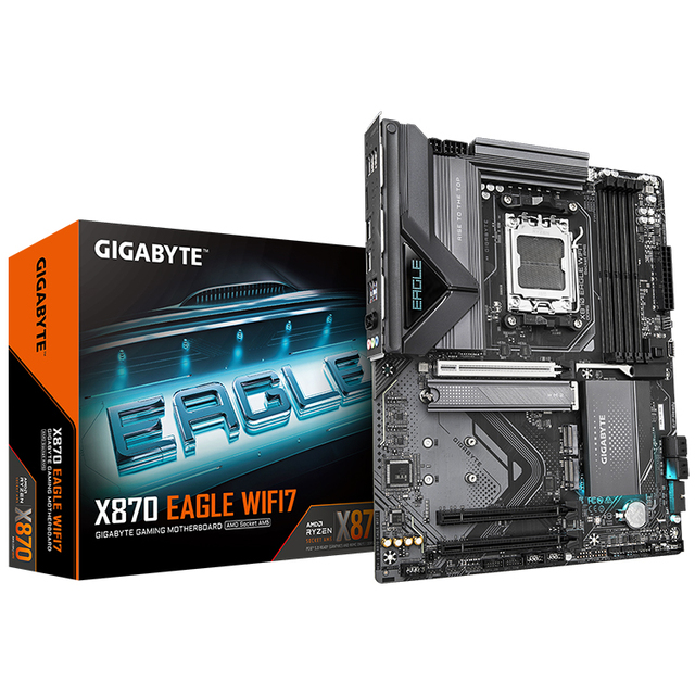 GIGABYTE X870 EAGLE WIFI7 Support AM5 AMD 9000 CPU DDR5 Memory PCIE 5.0 GPU WIFI 7 Gaming Motherboard AMD X870
