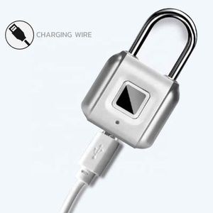 Mini cadenas électronique portatif rechargeable intelligent d'empreinte digitale Cylindres de serrure portatifs - Product Image 5