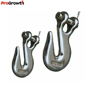 Lifting Rigging Hardware American Style Heavy Duty Claw Hook Industrial Lifting Hook Standard G70 Safety Clevis Grab Hooks
