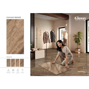 Azulejos de Porcelana con Aspecto de Mármol Crema Marfil, 600x1200mm, Pulidos y Esmaltados, Colección para Pisos y Paredes - Product Image 4