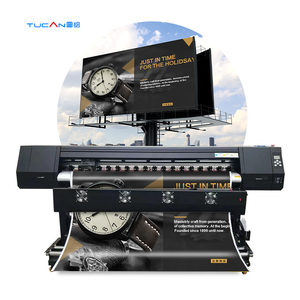 <span class=keywords><strong>Tucan</strong></span> 1.6m1.8m 6ft Impresora de tinta de sublimación solvente ecológica de gran formato XP600 I1600 I3200 Máquina de impresión de publicidad de pancartas de vinilo - Product Image 1
