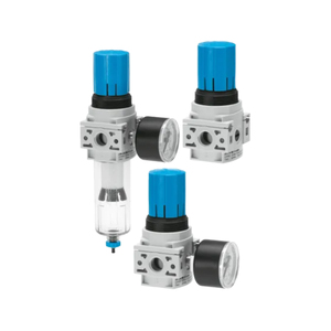 ชุดกรองและปรับแรงดันลม Fes-to MS6-LFR-1/2-D7-CRV-AS พร้อมปั๊ม G1/2 5m สำหรับระบบอัตโนมัติ - Product Image 1