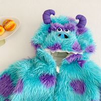 Combinaisons pour bébés, vêtements pour bébés, combinaison en peluche 3D avec motif d'animaux, combinaison pour tout-petits, combinaison chaude pour l'hiver, Halloween, Noël, cosplay, vente en gros, unisexe
