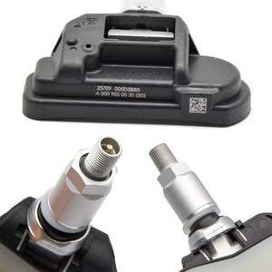 A0009050030 Capteur de pression des pneus TPMS 433 MHz avec valve en aluminium pour Mercedes W204 W205 W212 W221 GLK GLC ML SLK <span class=keywords><strong>Smart</strong></span> <span class=keywords><strong>Fortwo</strong></span> - Product Image 4