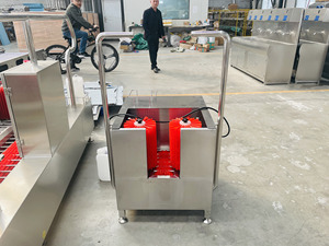 Hoàn toàn tự động một cửa rửa tay khử trùng không khí khô kiểm soát truy cập khởi động máy giặt cho Lò mổ nhà máy thực phẩm - Product Image 4