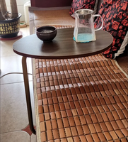 Petite table basse moderne et portable avec couleur et logo personnalisables, meubles pour la maison