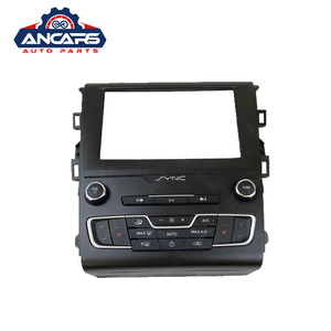 Panel de Control de <span class=keywords><strong>clima</strong></span> de temperatura de Radio bisel para Ford Fusion 2013-2018 Dash Radio bisel Control de <span class=keywords><strong>clima</strong></span> SYNC2 SYNC3 - Product Image 1