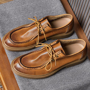 Zapatos de Cuero para Hombre, Tendencia de Moda 2026, Zapatos Formales para Exteriores y Ocio, Personalizados, al por Mayor, Impermeables, Zapatos de Vestir y Oxford para Verano - Product Image 3