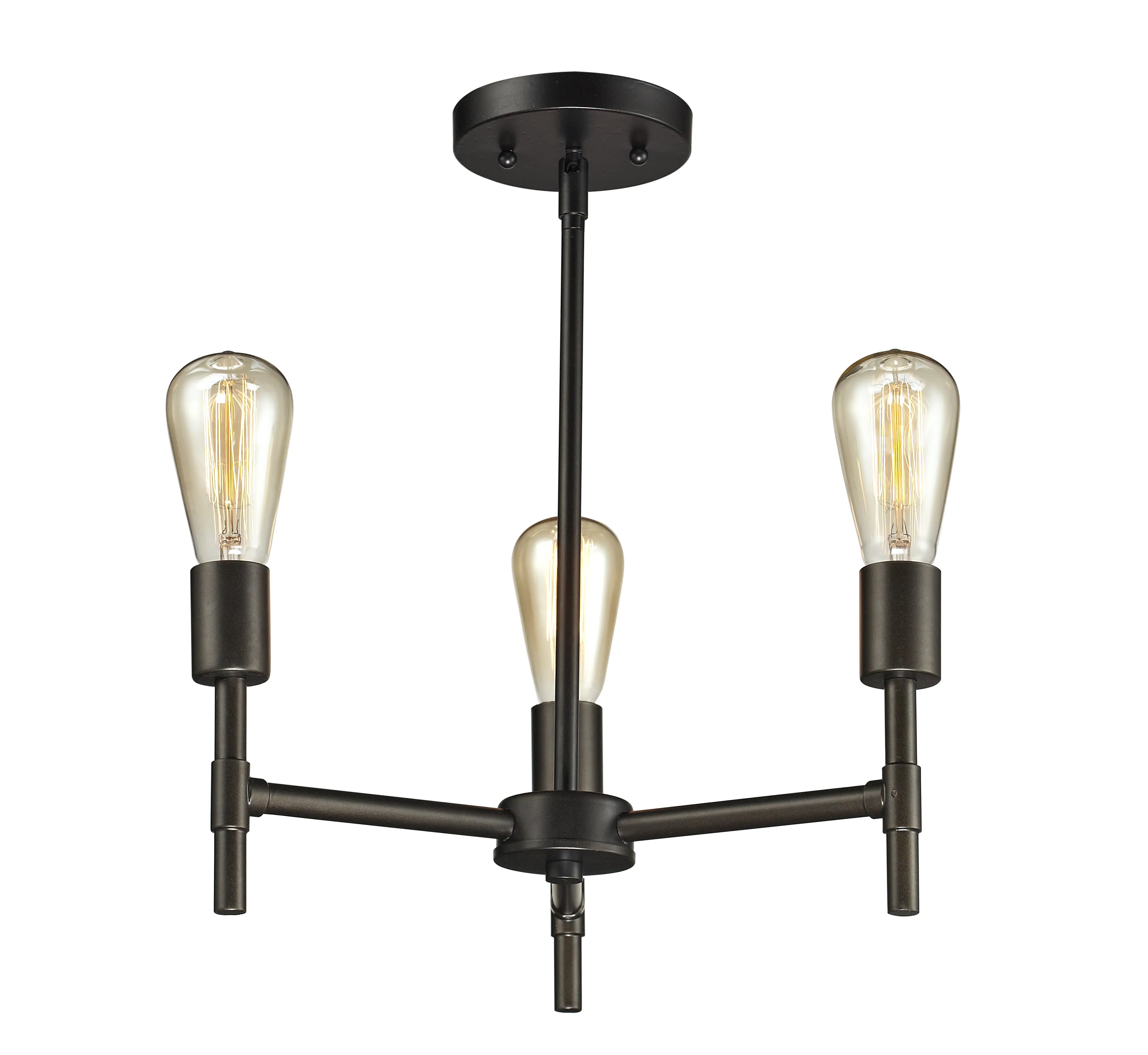 3 Lights Minimalist Pendant Lamp Vintage retro industrial hanging light for living room restaurant