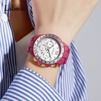 Labaoli LA801 Dames Quartz Horloges Nieuwe Luxe Modehorloges Dameshorloge Waterdicht Goede Kwaliteit
