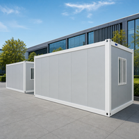 Maison Modulaire Conteneurisée, Bureau Préfabriqué en Acier Écologique & Dortoir Temporaire avec Panneaux Sandwich