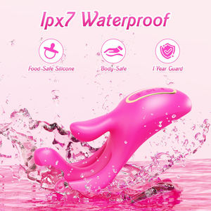 سعر المصنع الكبار 10 أوضاع 3 في 1 غرام محفز البظر مثير للماء النساء الاستمناء الإصبع هزاز - Product Image 4