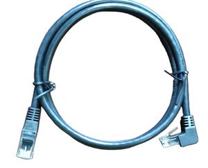 Personalizado LSZH SFTP Cat6 Cable de conexión Ethernet RJ45 de doble ángulo Envío rápido Cable de audio y video - Product Image 1